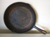 9H-1 Made in USA Cast Iron Skillet Pan 10"x2