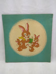 Fuzzy Wuzzy Bunny 1944 Easter Book Kids