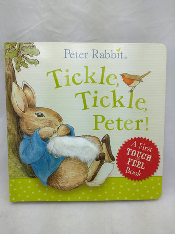 SOLD!! Peter Rabbit Tickle Touch Feel Book Easter Bunny