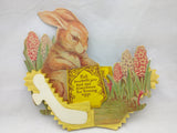 SOLD!! Easter Bunny Eggs Honeycomb Paper Fold-Out Display