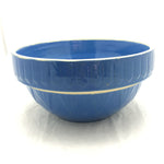 10.5 Periwinkle Blue Stoneware Crock Bowl