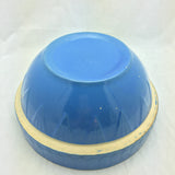 10.5 Periwinkle Blue Stoneware Crock Bowl