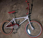 Free Spirit White BMX Bike Bicycle Vintage