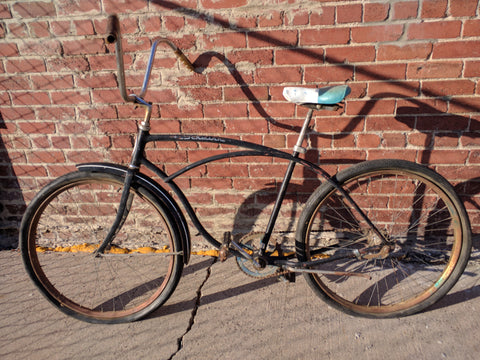Schwinn Mens Vintage Bike Bicycle Black Typhoon 26? 1960s? AS-IS – Pocatello Market