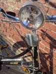 Raleigh Tourist Road Bike Bicycle RARE ROD BRAKES Vintage Leather Brooks Seat Womens