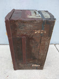 Trunk Vintage Antique Old Medium storage 29 X 15 X 17 Tall Rustic Shabby