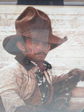James Bama 84 1984 Cowboy Western Print Art 38 X 32 Framed Matted
