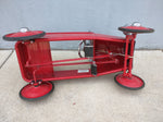 Pedal Car Red Ride-On Kid Youth 30 X 15 X 15 hot rod roadster T-Bucket