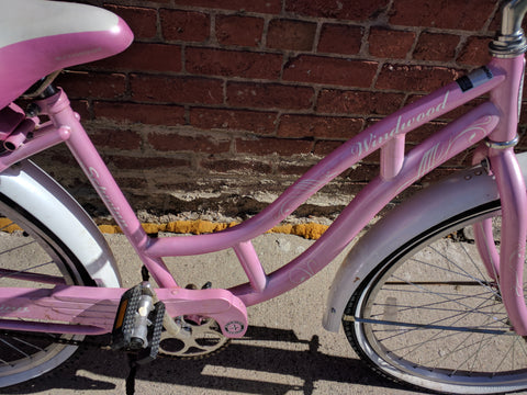 schwinn roxie pink bicycle SCHWINN PINK WINDWOOD RETRO WOMEN'S CRUISER BIKE WITH WIDE WHITE WALL – Pocatello Market