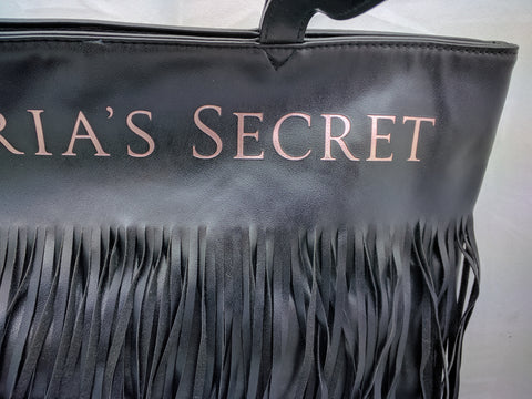Leather handbag VICTORIA'S SECRET Black in Leather - 25647396