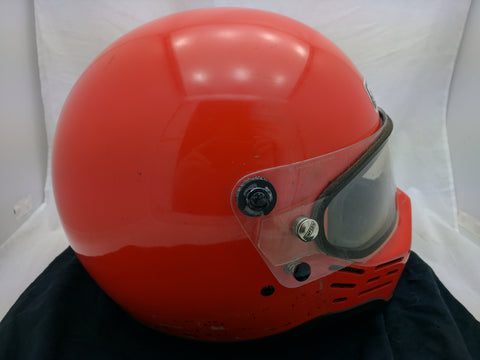 Simpson Helmet 1975 Orange Bandit Vader 7 1/4 Vintage – Pocatello Market Simpson Helmet 1975 Orange Bandit Vader 7 1/4 Vintage – Pocatello Market