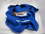 Bell Racestar Motorcycle Helmet Neck Skirt?? Blue Cloth Velcro
