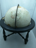 4 Leg Wood Stand 12 Inch Replogle World Classic Table Top Globe Brown USA Made