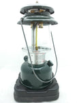 288A Mint 1994 Coleman Adjustable 2 Mantle Dual Flame Lantern Green Correct Case