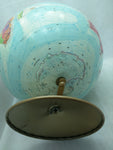 Gold Replogle 12 Inch Globe Blue World Nation Vintage