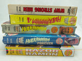 5 WWF VHS Hulkamania 4 6 Forever Razor Ramon Strong Men