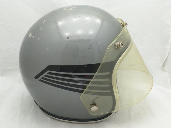 XL 7 5/8 7 3/4 AF40 Silver Arthur Fulmer Helmet Falcon Wings Black VTG –  Pocatello Market