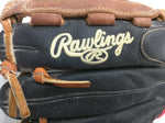 HT125 12 1/2 Inch Gold Pro Series Rawlings Glove Mitt Baseball
