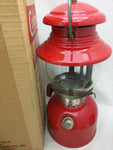 1961 200A Single Mantle Coleman Lantern Red Box Papers Filter Funnel