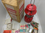 1961 200A Single Mantle Coleman Lantern Red Box Papers Filter Funnel