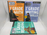 1st Grade Age 6 7 Star Wars 3 Workbook Writing Math Reading Common  Core