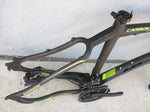 HPRS Fork Shock AS-IS Carbon X Hyper Handle Bars Mountain Bike Bicycle MTB Damaged Frame