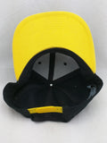 Batman Black Yellow Hat Baseball Cap Snapback Raised Letters Sewn Patch