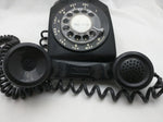 1967 Black Bell System Rotary Phone Telephone Vintage