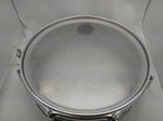 14x5 Grey Ludwig Snare Drum Silver Gray Blue/Olive Badge Acrolite