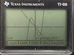 TI-86 Texas Instruments Graphing Calculator w/Cover Tested Working 13
