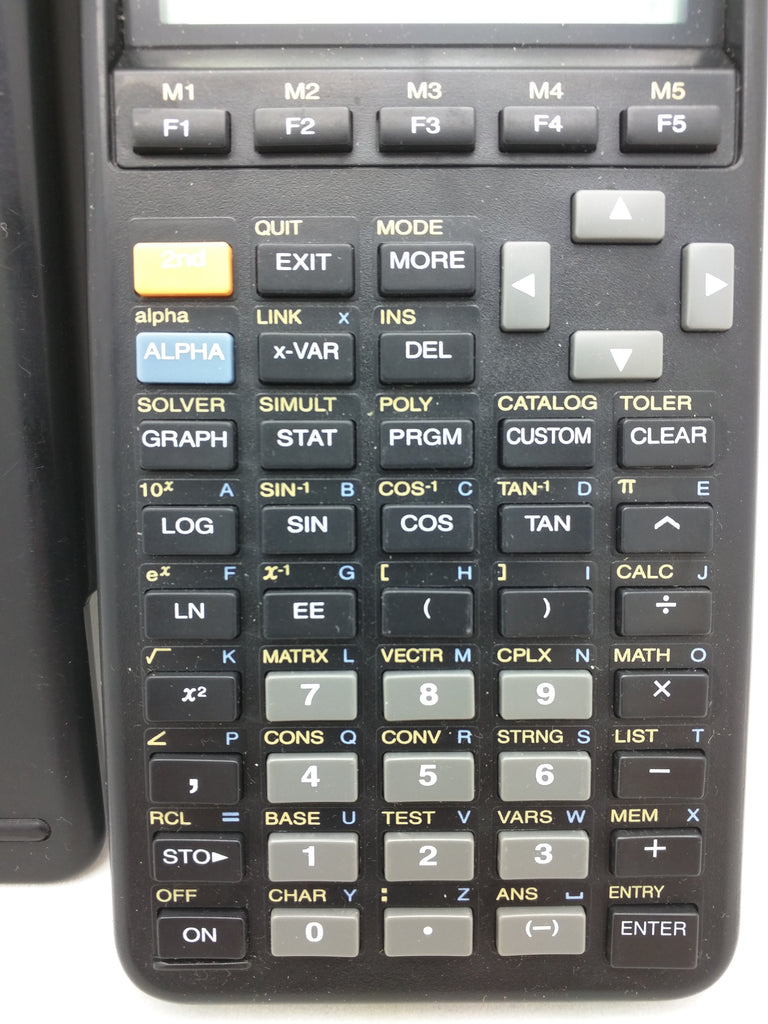 TI-85 Texas Instruments Graphing Calculator w/Cover Tested Working 24 ...