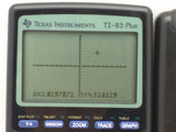 TI-83 Plus Texas Instruments Graphing Calculator w/Cover Tested Working 15