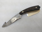 VINTAGE OLD TIMER SCHRADE 1580T KNIFE FIXED BLADE WITH GUT HOOK