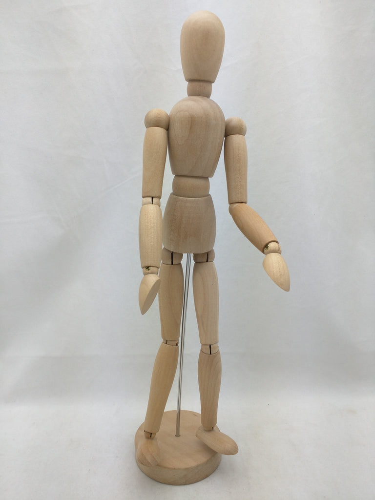 Drawing Mannequin 13 Wooden Figure Model - Posable Art Manikin