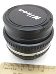 Lens Nikon Series E 50mm F1.8 Pancake Japan 52mm Hoya Filter Camera cap