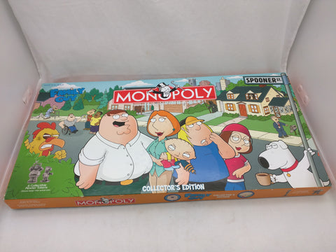 Monopoly Family Guy Collectors Edition Board Game Pewter Tokens Boardgame