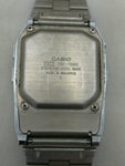 Casio Data Bank 150 DBC-1500 1477 LCD Stainless Chrome Watch Wrist
