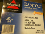 Bissell Easy Vac Bare Floor Carpet Stick Canister Corded Vacuum 3101-2