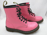 7 Doc Dr Martens 1460W AirWair Pink Patent Leather 8 Eye Ankle Boots Women