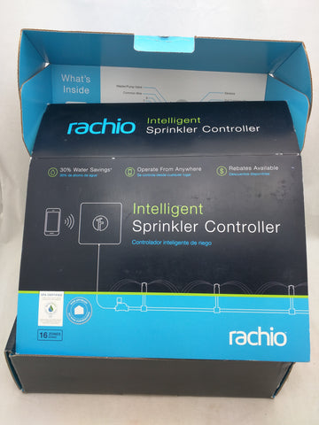 Rachio 16 Zone Sprinkler System Wifi Controller 1st Gen Intelligent App Smartphone