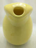 1950's MARCREST YELLOW Ball PITCHER Ovenproof Stoneware Pottery Vintage