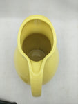 1950's MARCREST YELLOW Ball PITCHER Ovenproof Stoneware Pottery Vintage