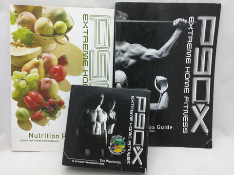 Plan Guide P90X Extreme Home Fitness Beach Body 13 DVD Complete Set 12 Workout