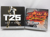 20 DVD Focus T25 Alpha Beta Get it Done & Insanity Beachbody Shaun T Set Workout