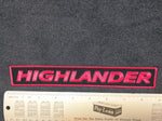 Rare OEM PT926 Captain Floor Mats Highlander Toyota 7 Pass Red Logo 4 Piece Set 2014-19?