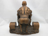 Niels Andersen Art Sculpture MALE BODYBUILDER Bodybuilding Weightlifting Trophy Deadlift