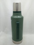 Thermos Stanley Insulated 2 QT 1/2 Gal Classic Vacuum Bottle Green ABT6007-600