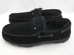 New 10 Clarks Mens Faux Fur Lined Suede Slippers Indoor Outdoor Driveway Slip On Boat Deck Moc