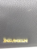 New Enzo Angiolini Black Womens Wallet Coin CC Zipper Clutch