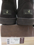 7 Women BearPaw Boots Meadow Sheepskin 606 Chocolate $85 Retail